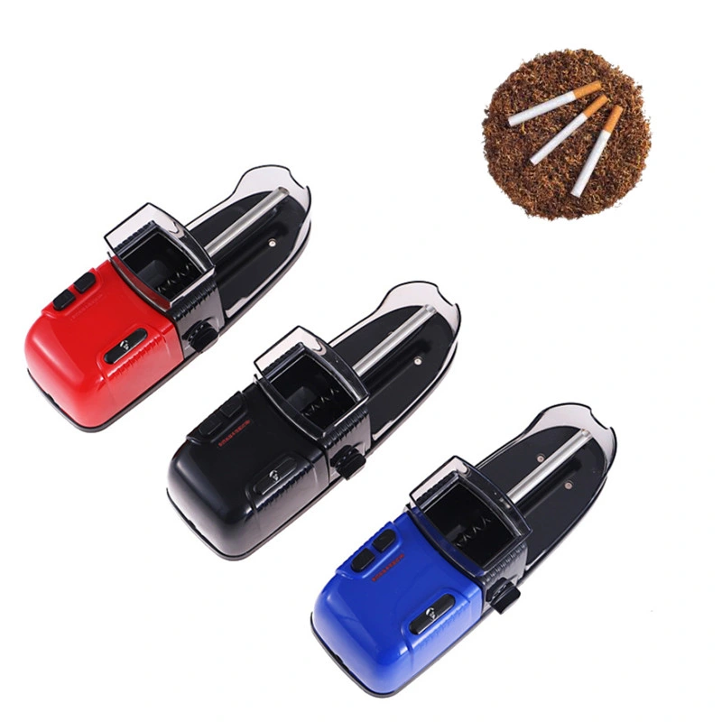 8mm Tube Cigarette Rolling Machine Electric Automatic Tobacco Injector Roller Maker Smoke Tool Household Mini Smoke Puller Cigarette Accessories